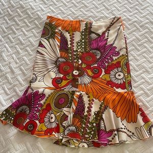 Bright Silk Trina Turk skirt